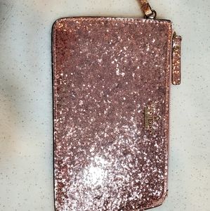 Kate spade sparkly wristlet